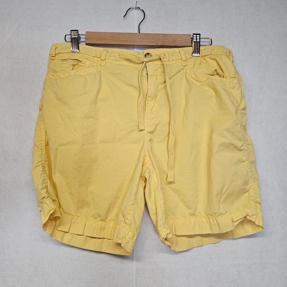 LAUREN Ralph Lauren Yellow Cotton Shorts 6" Inseam Women’s Size 10